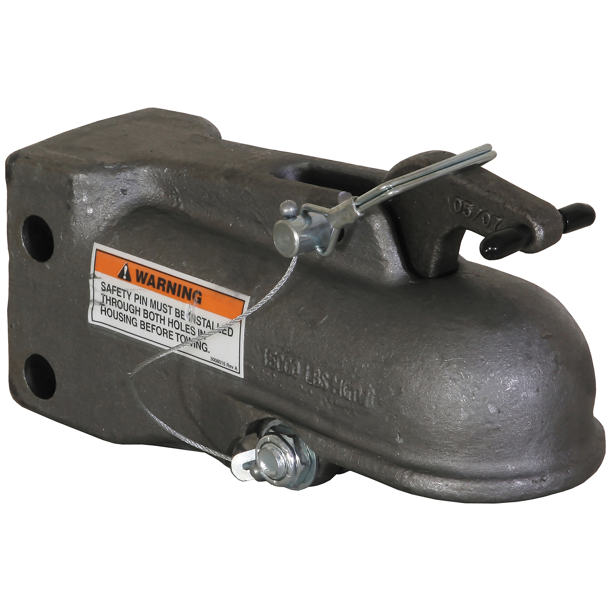 Buyers Products, Coupler,2in. 10000# Cap Cast St, Fits Ball Size 2 in, Model# 0091540